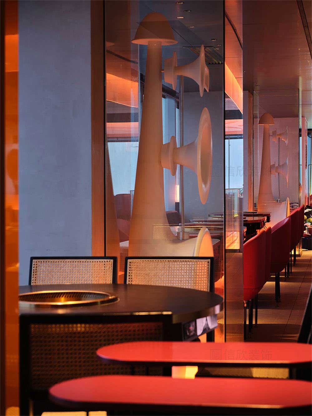 深圳龍崗現代風格火鍋店裝修設計軟裝陳設 深圳龍崗現代風格火鍋店裝修設計軟裝陳設