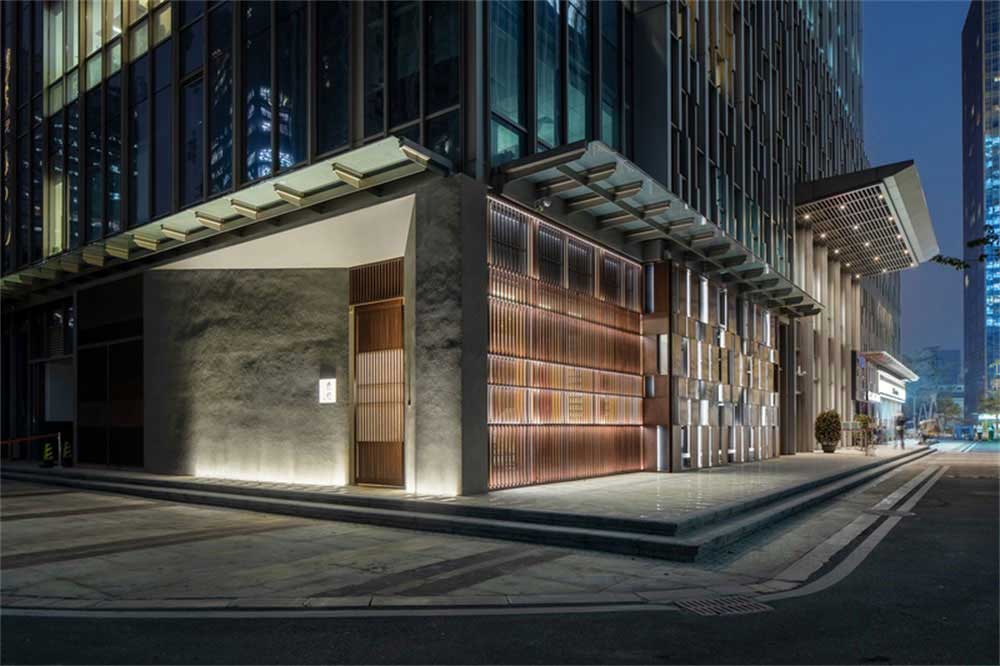 深圳寶安日式風格壽司店裝修設計外立面門頭形象 深圳寶安日式風格壽司店裝修設計外立面門頭形象