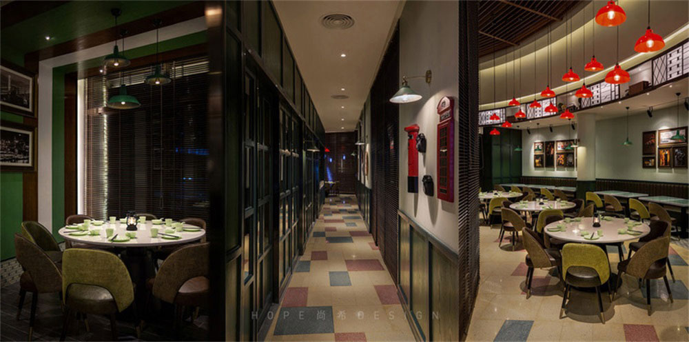 深圳鹽田混搭風美食廣場裝修設計地面鋪貼 深圳鹽田混搭風美食廣場裝修設計地面鋪貼