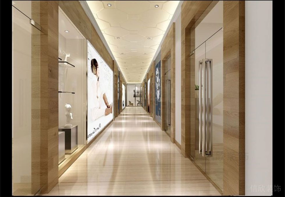 深圳市寶安區(qū)福永首腦美容美發(fā)培訓(xùn)學(xué)院走廊