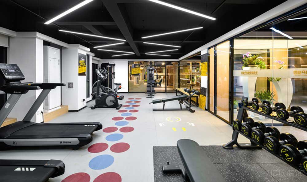 深圳羅湖區華潤大廈現代簡約風格辦公室設計案例活動健身室 深圳羅湖區華潤大廈現代簡約風格辦公室設計案例活動健身室