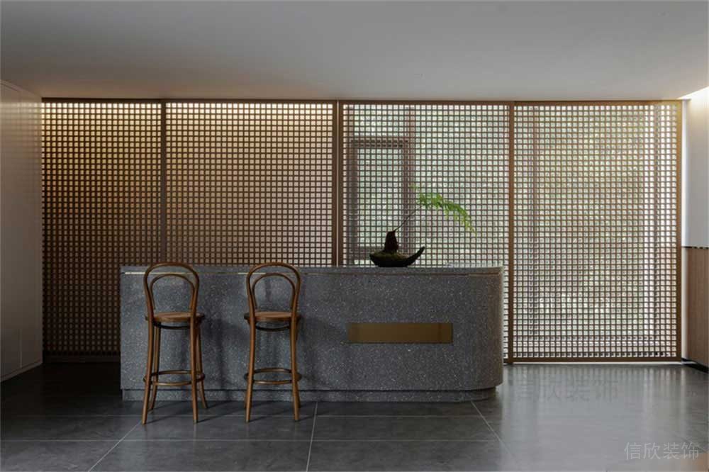 現代中式風格京味餐廳裝修設計吧臺 現代中式風格京味餐廳裝修設計吧臺