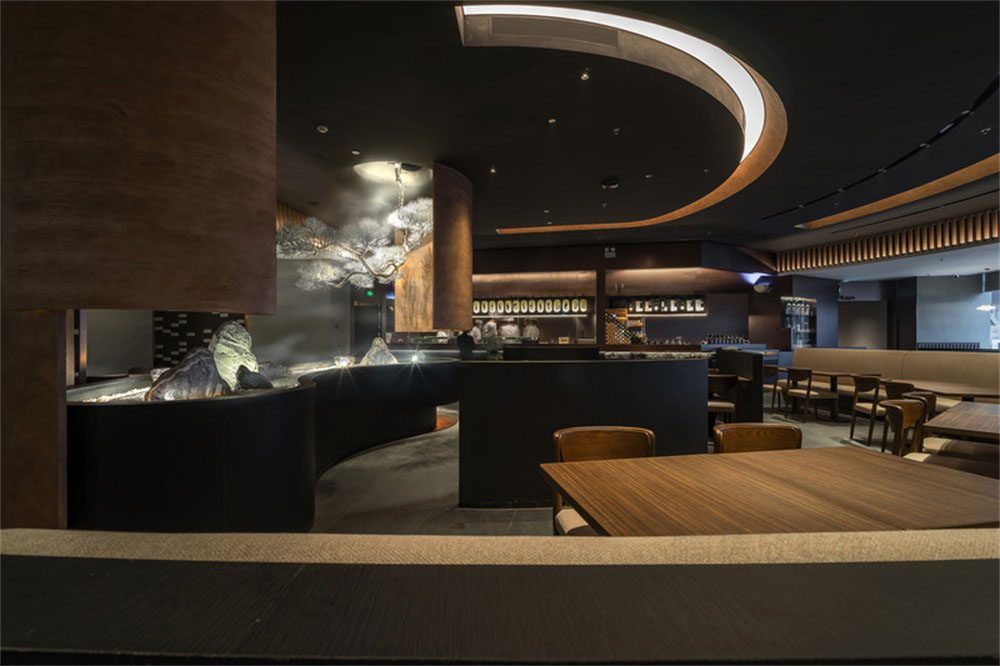 深圳鹽田新中式風格川菜館裝修設計家具組合 深圳鹽田新中式風格川菜館裝修設計家具組合