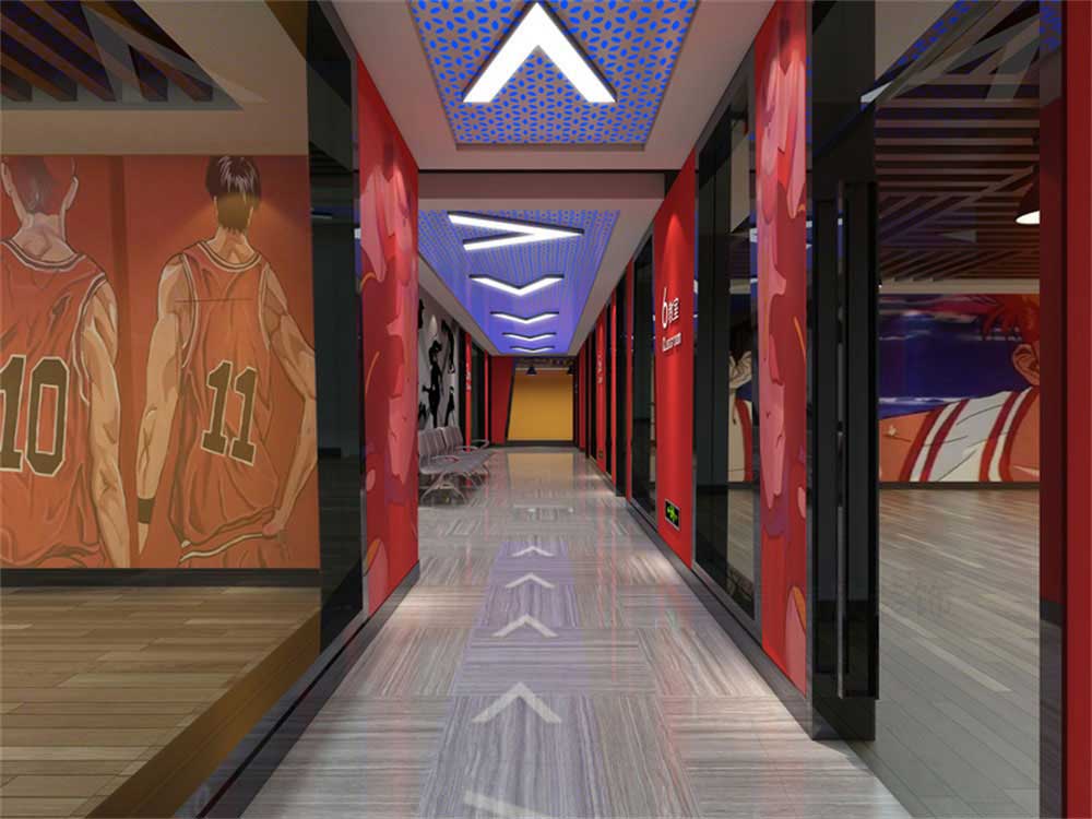 深圳市龍崗區龍崗中心城街舞培訓機構走廊 深圳市龍崗區龍崗中心城街舞培訓機構走廊