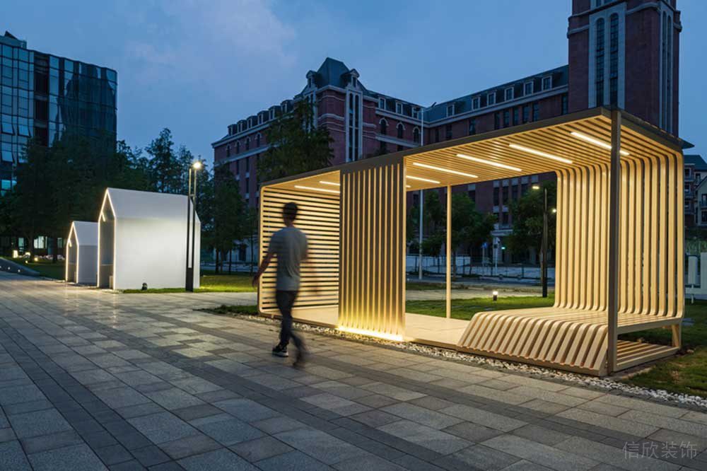 深圳羅湖區華潤大廈現代簡約風格辦公室設計案例戶外休閑區 深圳羅湖區華潤大廈現代簡約風格辦公室設計案例戶外休閑區