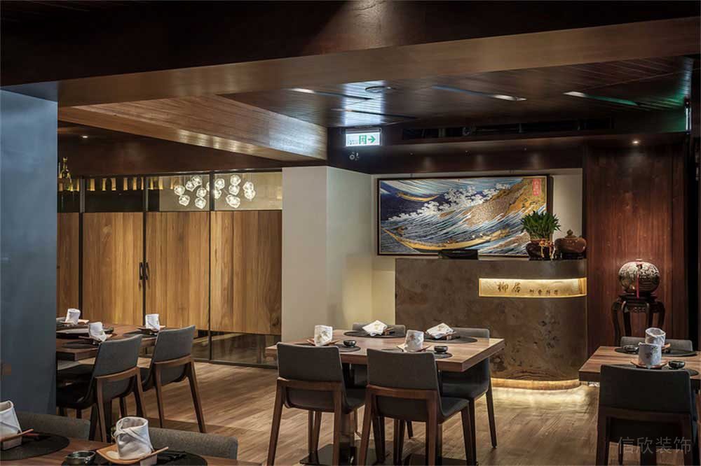 深圳寶安簡約風中餐廳裝修設計案例前臺 深圳寶安簡約風中餐廳裝修設計案例前臺