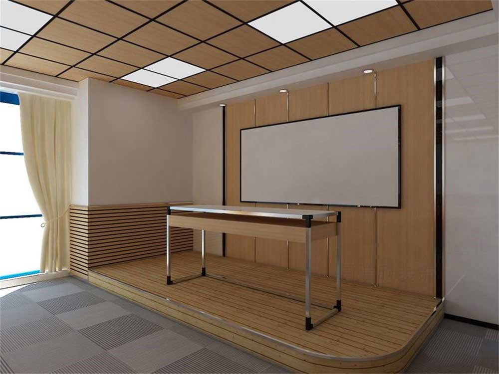 珠寶培訓中心教室講臺裝修設計 珠寶培訓中心教室講臺裝修設計