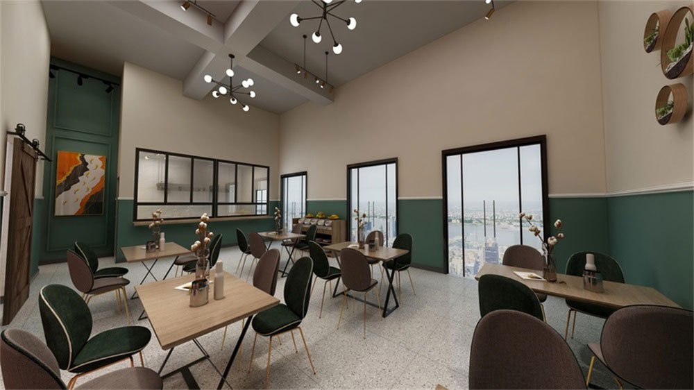 簡約北歐風云南米線連鎖餐館深圳寶安店裝修設計軟裝陳設 簡約北歐風云南米線連鎖餐館深圳寶安店裝修設計軟裝陳設