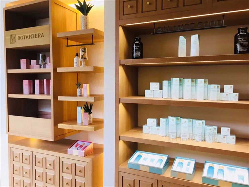 深圳南山工業(yè)風(fēng)餐飲店裝修設(shè)計裝飾展示柜