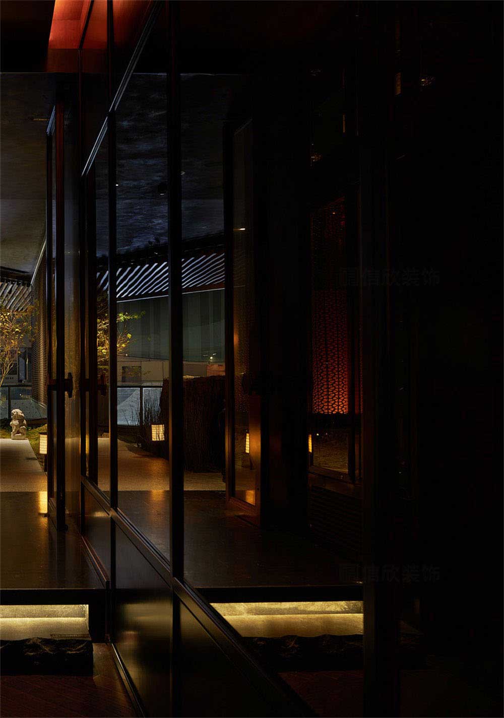 深圳寶安中式餐廳裝修軟裝陳設 深圳寶安中式餐廳裝修軟裝陳設