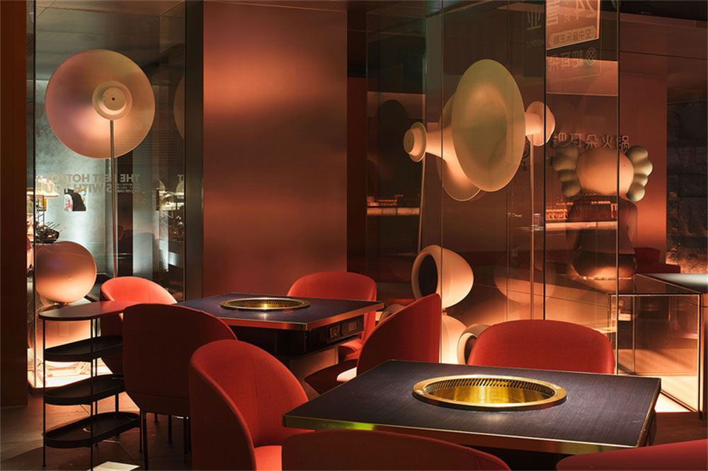 深圳龍崗現代風格火鍋店裝修設計工藝細節 深圳龍崗現代風格火鍋店裝修設計工藝細節
