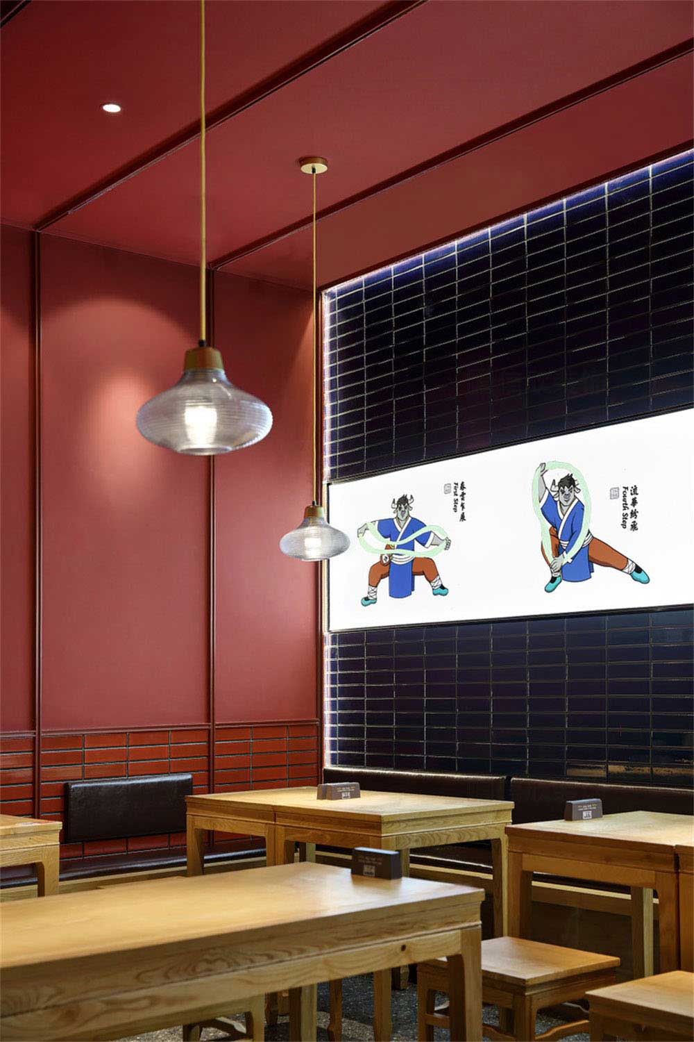 深圳新中式風(fēng)格牛肉餐飲店裝修設(shè)計(jì)案例軟裝陳設(shè) 深圳新中式風(fēng)格牛肉餐飲店裝修設(shè)計(jì)案例軟裝陳設(shè)