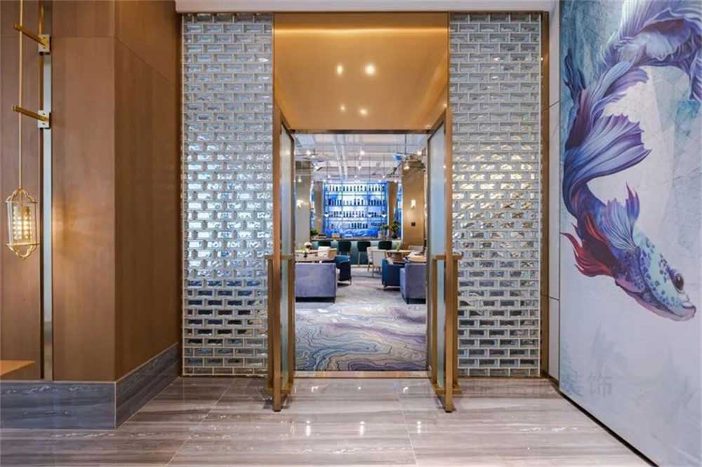 深圳龍崗藍(lán)調(diào)輕奢風(fēng)格酒吧裝修設(shè)計(jì)貴賓包房門(mén)廳 深圳龍崗藍(lán)調(diào)輕奢風(fēng)格酒吧裝修設(shè)計(jì)貴賓包房門(mén)廳