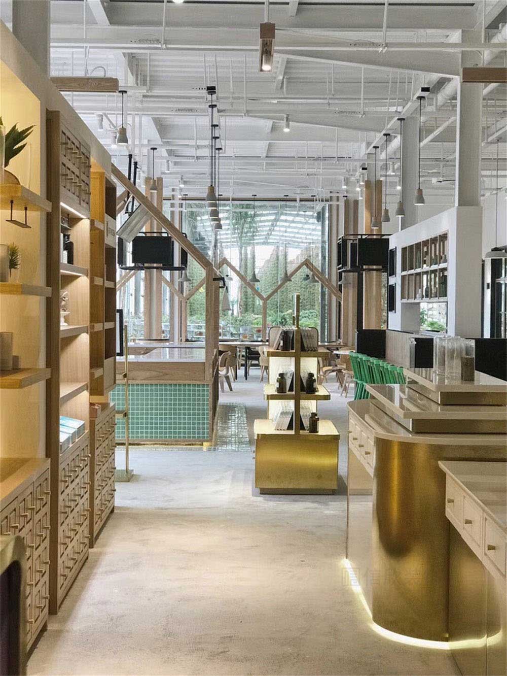 深圳南山工業(yè)風(fēng)餐飲店裝修設(shè)計氛圍調(diào)性