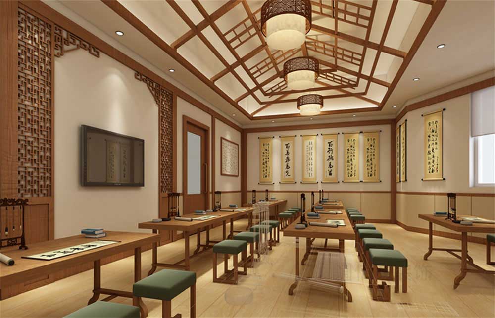 深圳市龍崗區平湖津慧書畫教育培訓基地裝修設計書法教室 深圳市龍崗區平湖津慧書畫教育培訓基地裝修設計書法教室