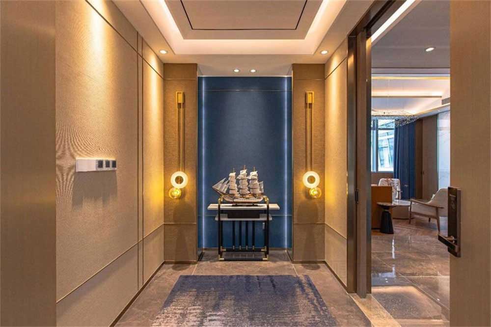 深圳龍崗藍(lán)調(diào)輕奢風(fēng)格酒吧裝修設(shè)計(jì)貴賓客房玄關(guān) 深圳龍崗藍(lán)調(diào)輕奢風(fēng)格酒吧裝修設(shè)計(jì)貴賓客房玄關(guān)