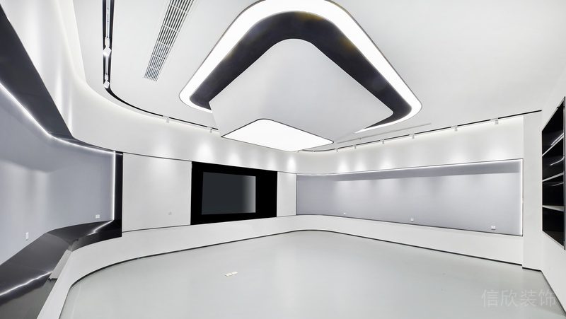 深圳市龍華區(qū)鴻榮源天俊現(xiàn)代簡約風(fēng)格辦公室裝修氛圍調(diào)性