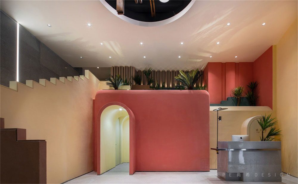 深圳南山現代簡約風格火鍋店裝修設計大堂 深圳南山現代簡約風格火鍋店裝修設計大堂