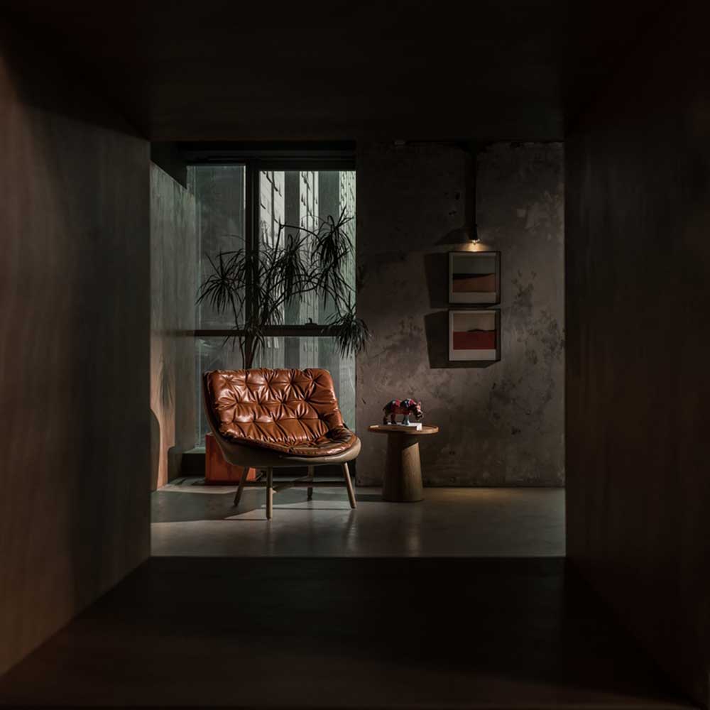 深圳國際影視文化城簡約風格辦公室裝修過道空間