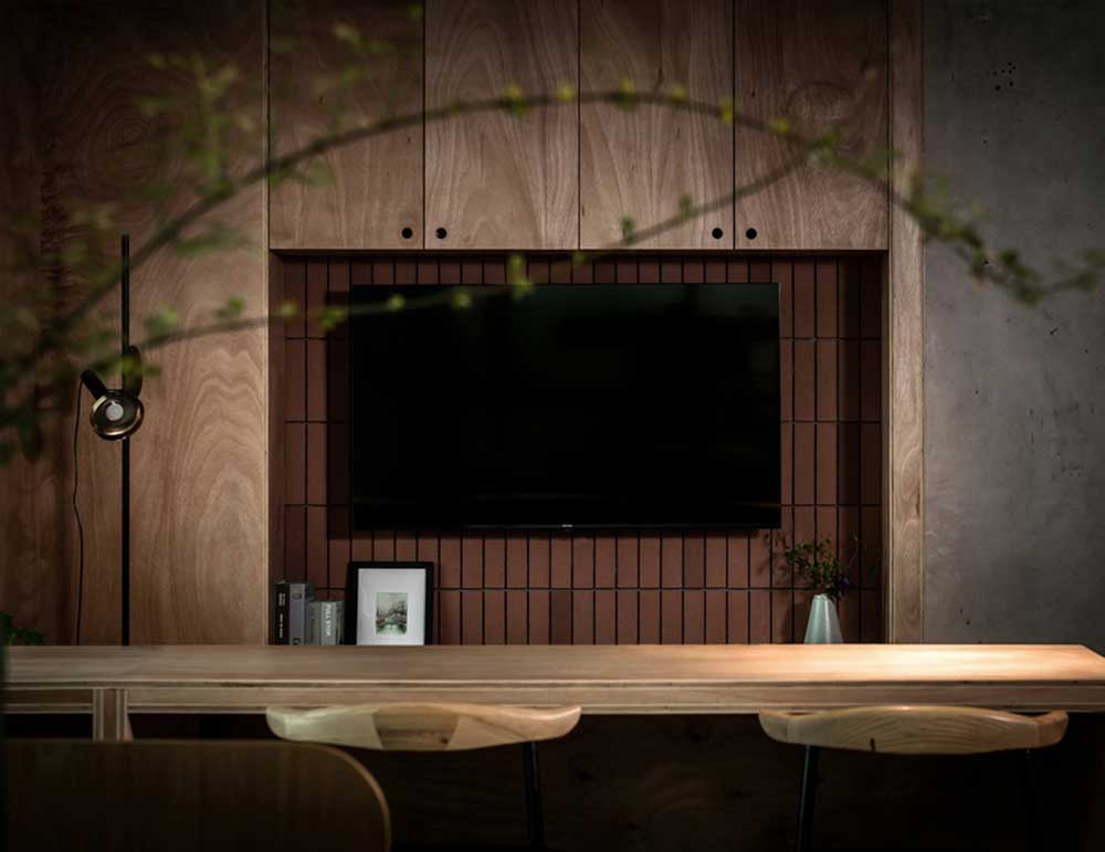 深圳國際影視文化城簡約風格辦公室裝修色彩搭配