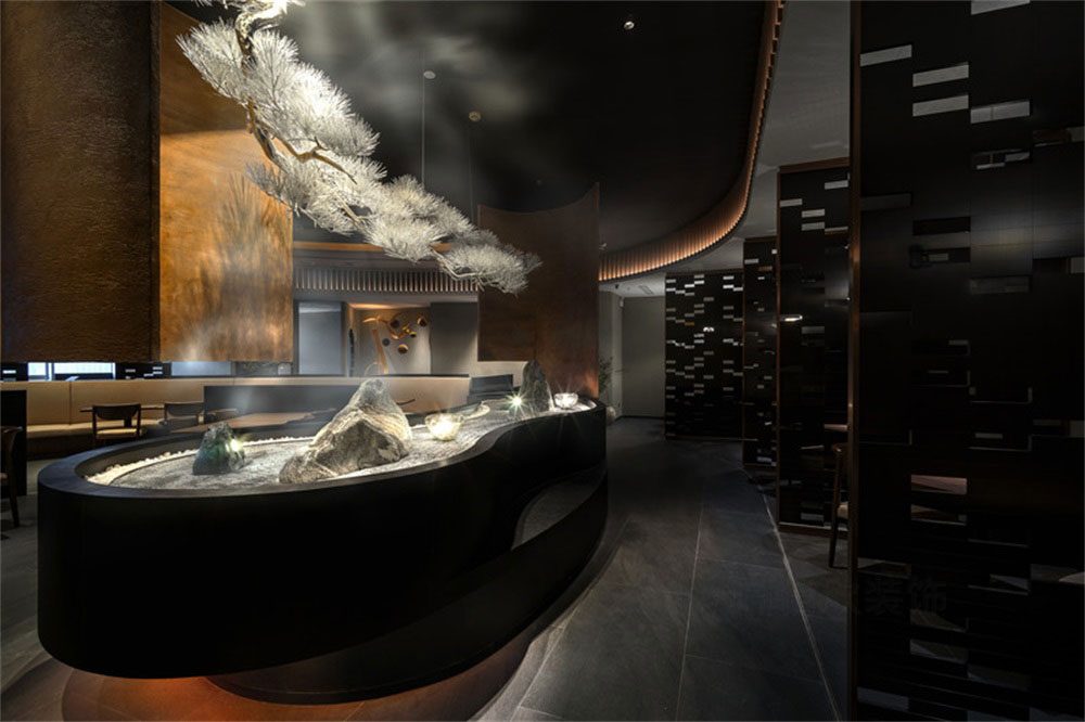 深圳鹽田新中式風格川菜館裝修設計綠植裝飾 深圳鹽田新中式風格川菜館裝修設計綠植裝飾