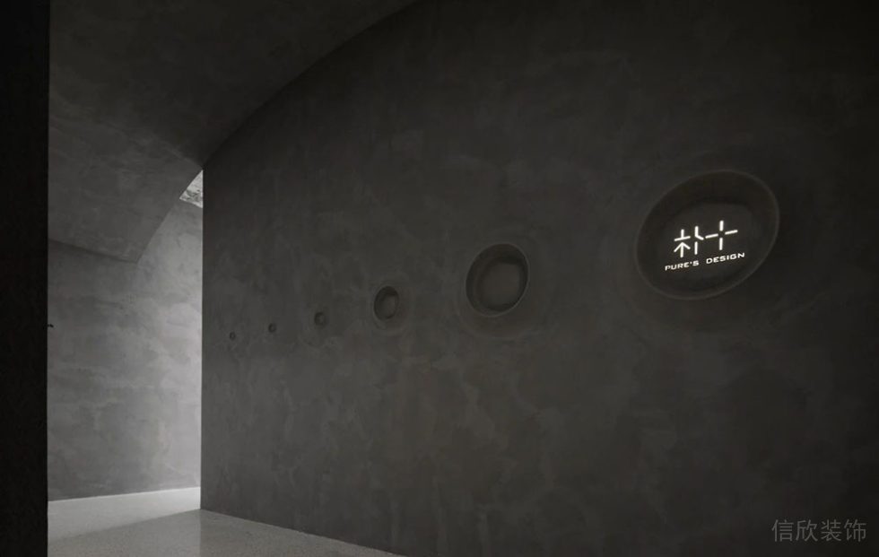 工業(yè)風(fēng)辦公空間門廳設(shè)計(jì)裝修圖