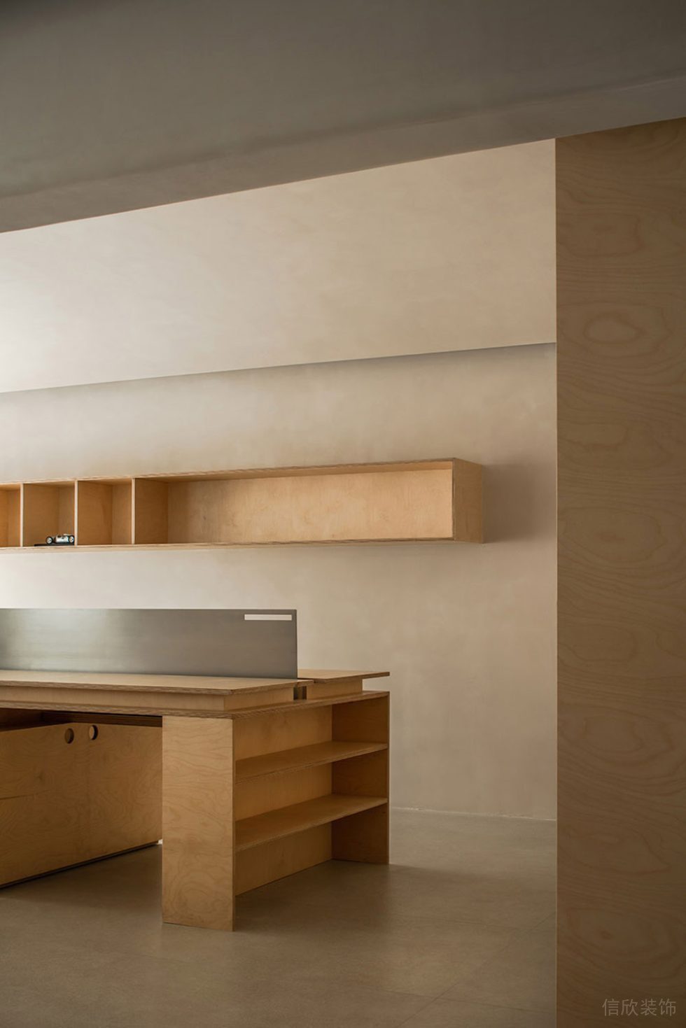 簡約北歐風辦公空間工作區裝修圖