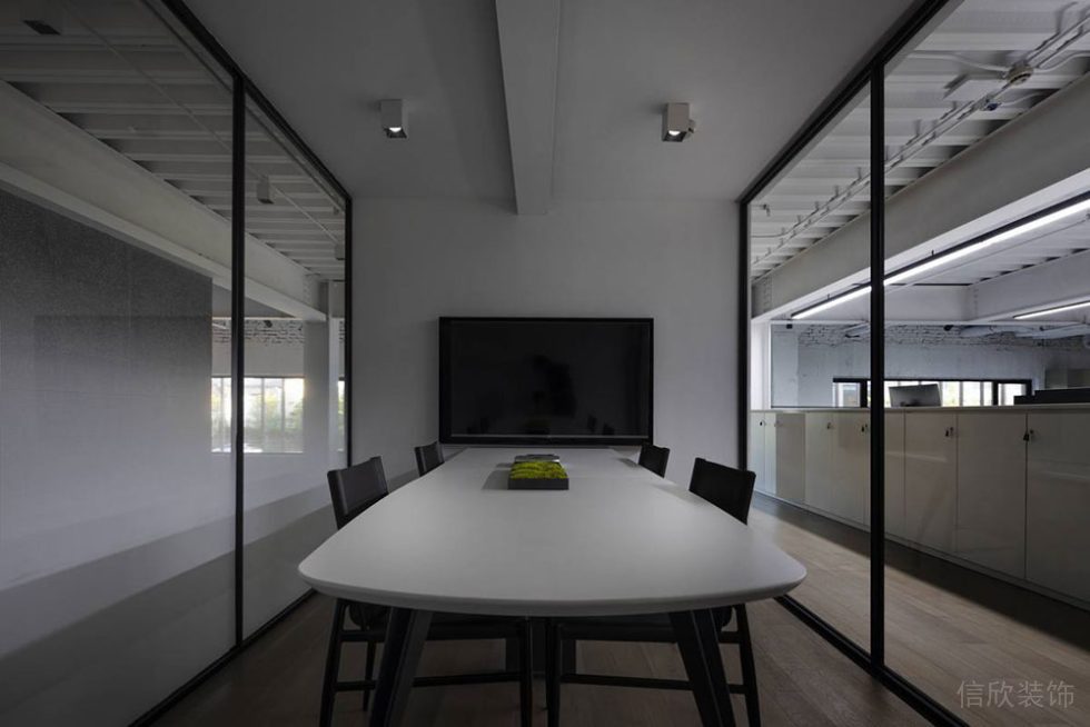 簡約風(fēng)格辦公場所案例多功能洽談室設(shè)計(jì)裝修圖