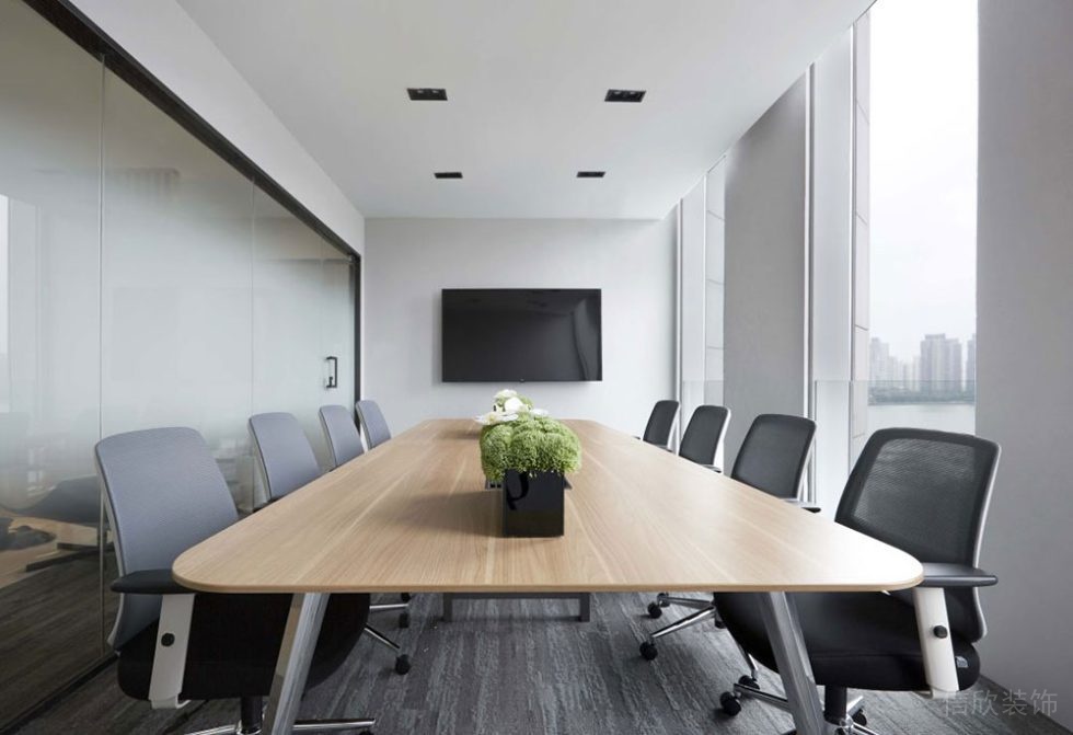 簡約風(fēng)格辦公場所案例商務(wù)洽談室設(shè)計(jì)裝修圖