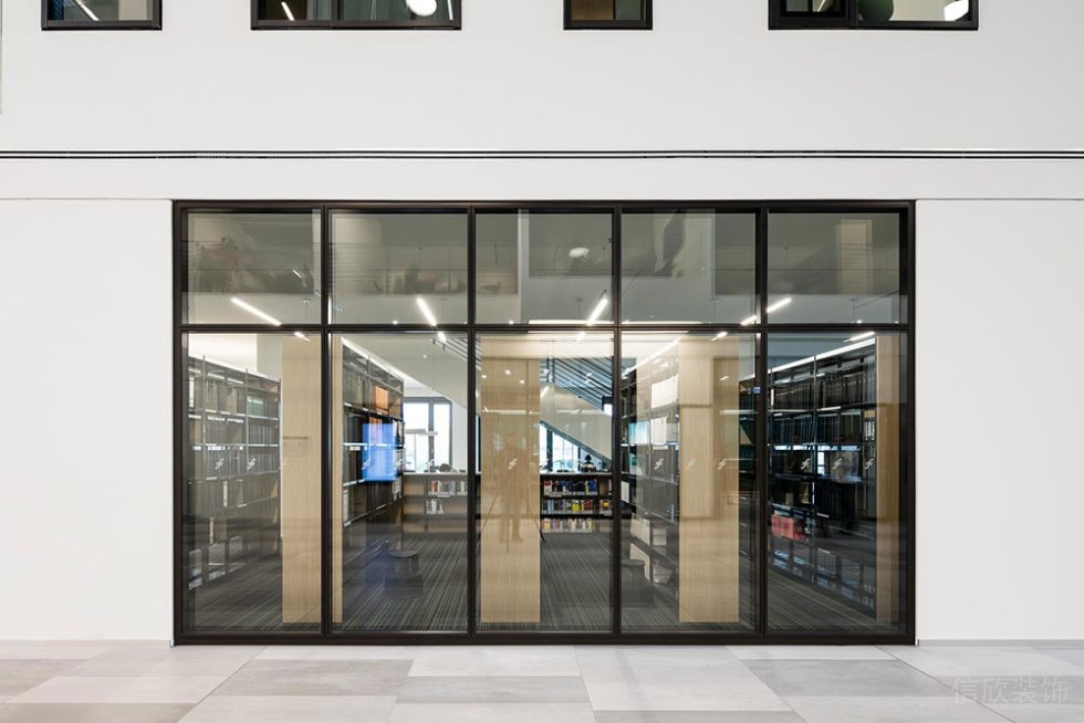 現代風格商務辦公場所門廊設計裝修圖