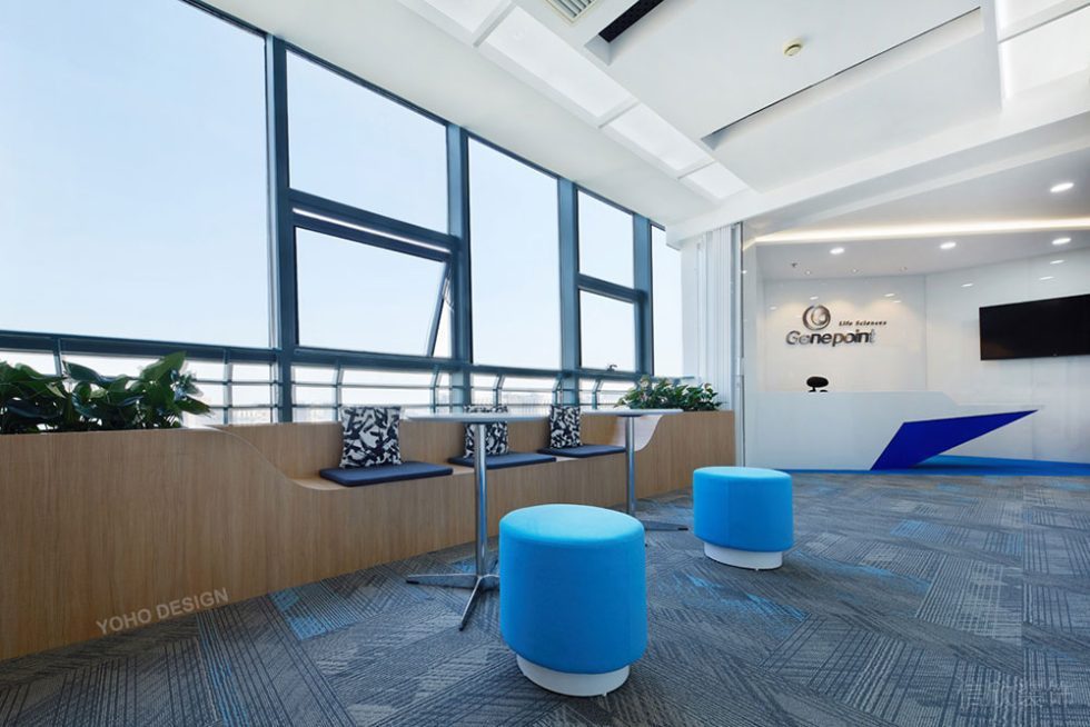 現代風格商務辦公室員工休閑設計裝修圖