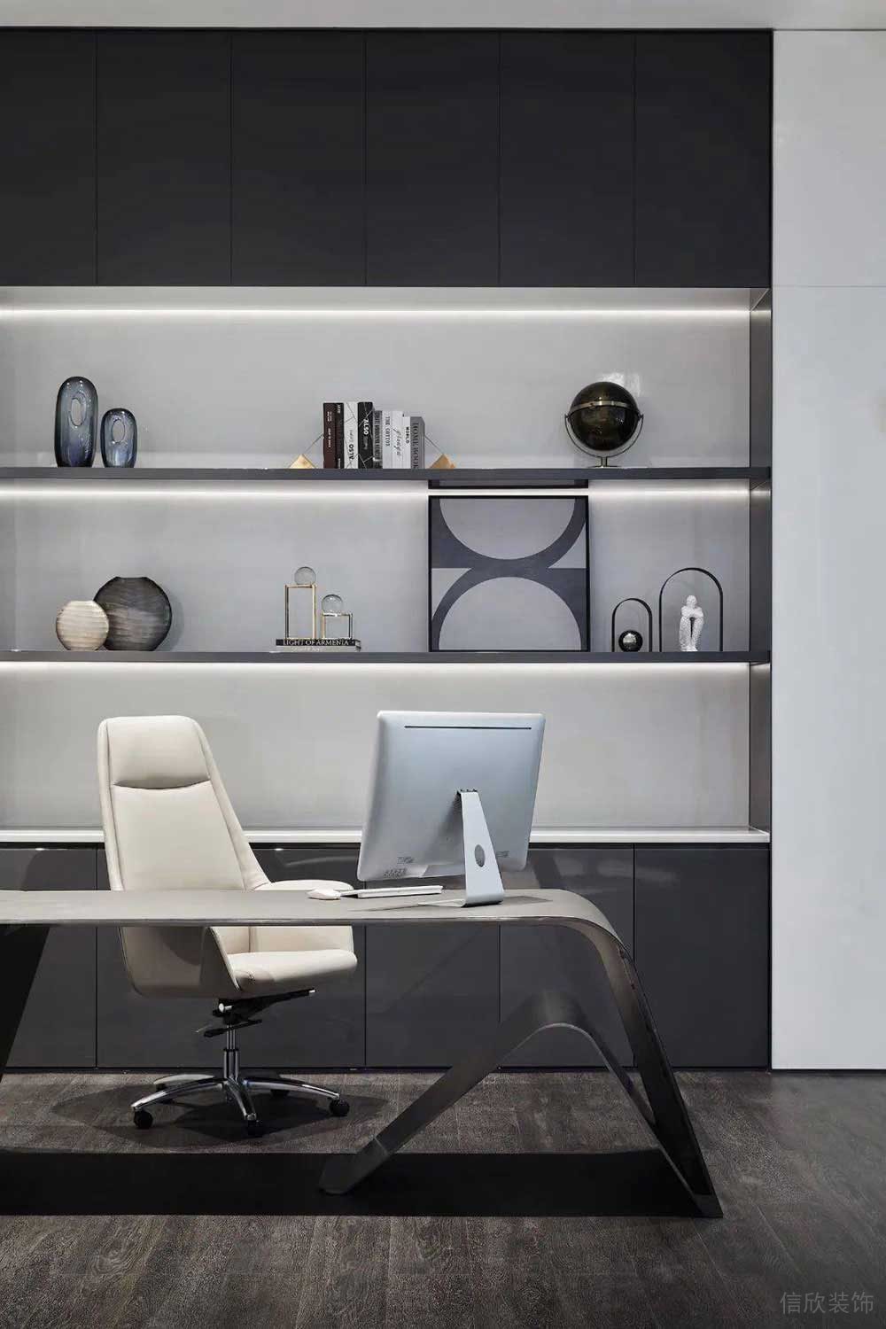 現(xiàn)代簡約風(fēng)辦公室人事主管辦公室設(shè)計(jì)裝修圖