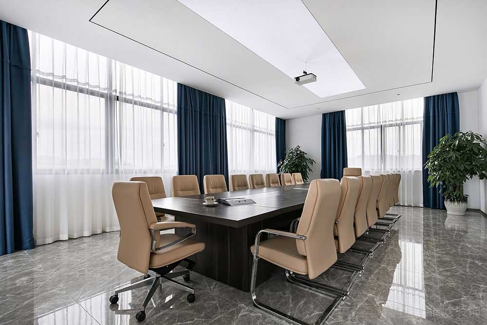 現(xiàn)代簡約風(fēng)格辦公場所商務(wù)會議室設(shè)計裝修圖