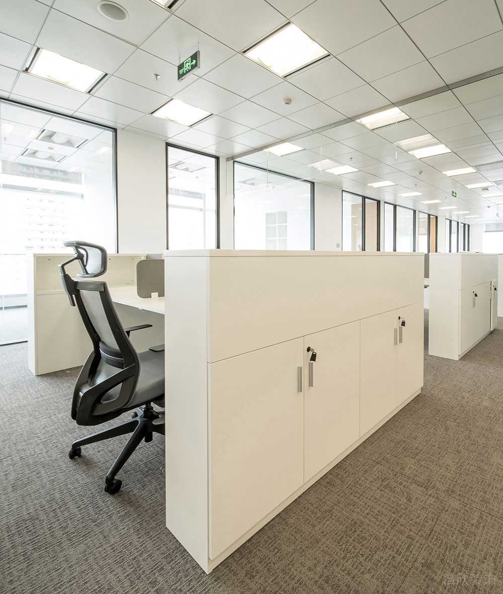 現代簡約風格辦公空間案例辦公區裝修圖