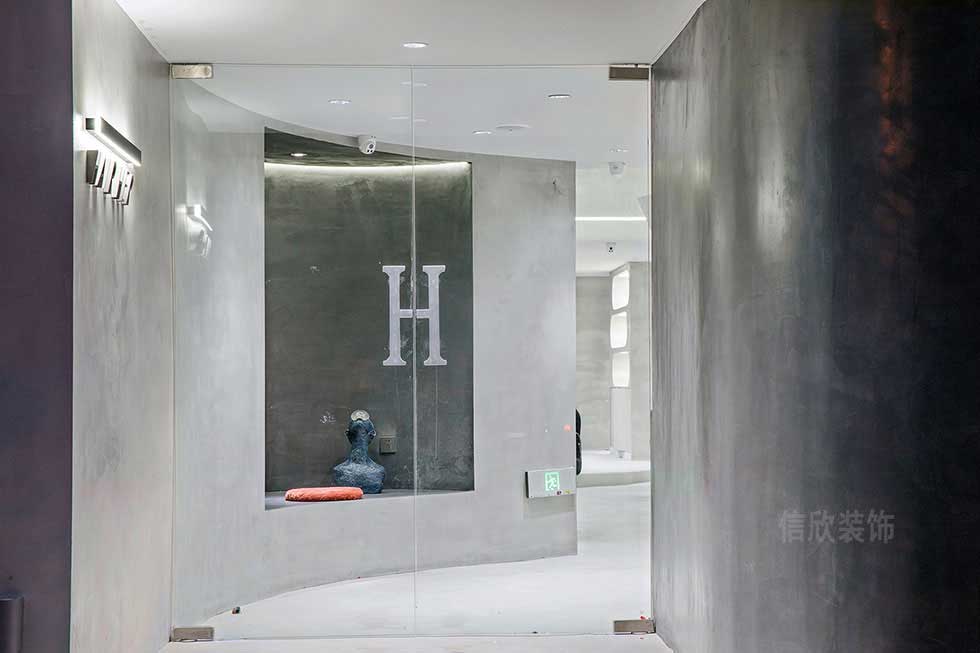 深圳南山高端美容美發(fā)店入口裝修 深圳南山高端美容美發(fā)店入口裝修