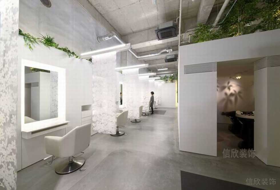 簡約風(fēng)格美發(fā)店大廳