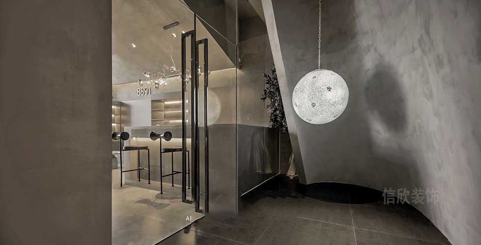 8891美學沙龍入戶裝修設計 8891美學沙龍入戶裝修設計