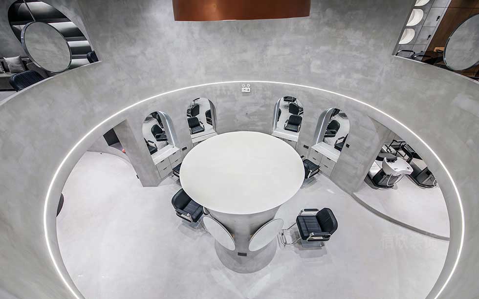 深圳南山高端美容美發(fā)店二層裝修 深圳南山高端美容美發(fā)店二層裝修