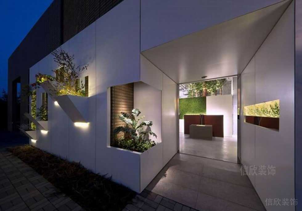 簡約風(fēng)格美發(fā)店入戶