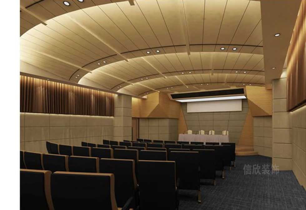 生物科技企業展廳大會議室裝修設計 生物科技企業展廳大會議室裝修設計