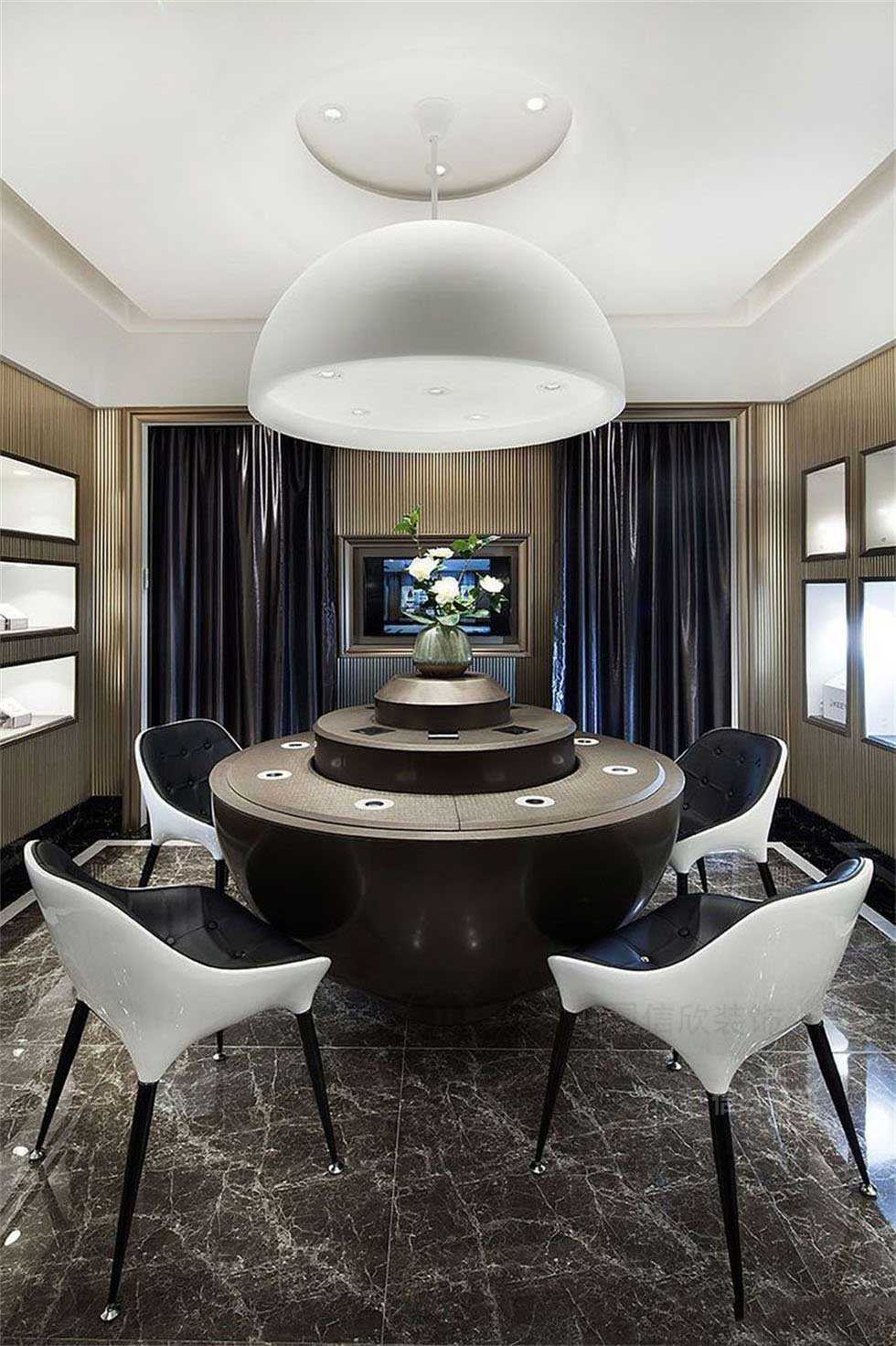 燈飾照明展廳洽談區裝修設計 燈飾照明展廳洽談區裝修設計