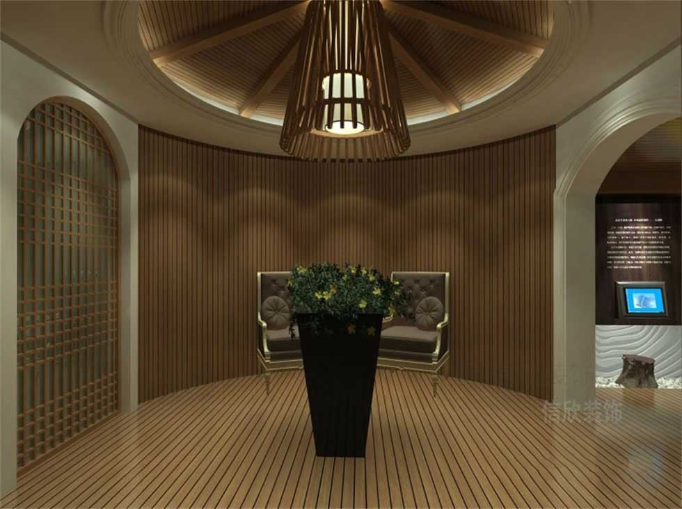 木業產品展廳走廊裝修設計 木業產品展廳走廊裝修設計