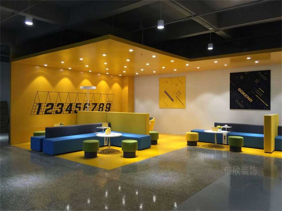 辦公家具展廳休息區裝修設計 辦公家具展廳休息區裝修設計