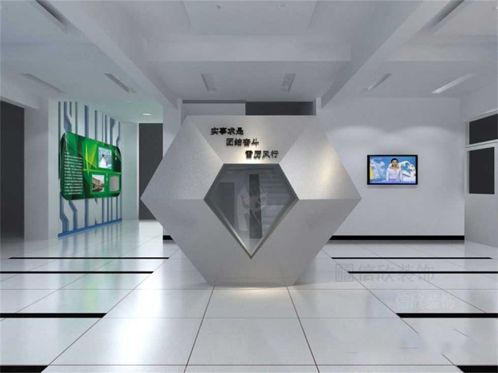 電子公司企業(yè)展廳大廳裝修設(shè)計 電子公司企業(yè)展廳大廳裝修設(shè)計