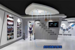 虛擬講解員系統(tǒng)裝修設(shè)計(jì)效果圖博物館展廳墻體創(chuàng)意設(shè)計(jì)簡(jiǎn)約效果