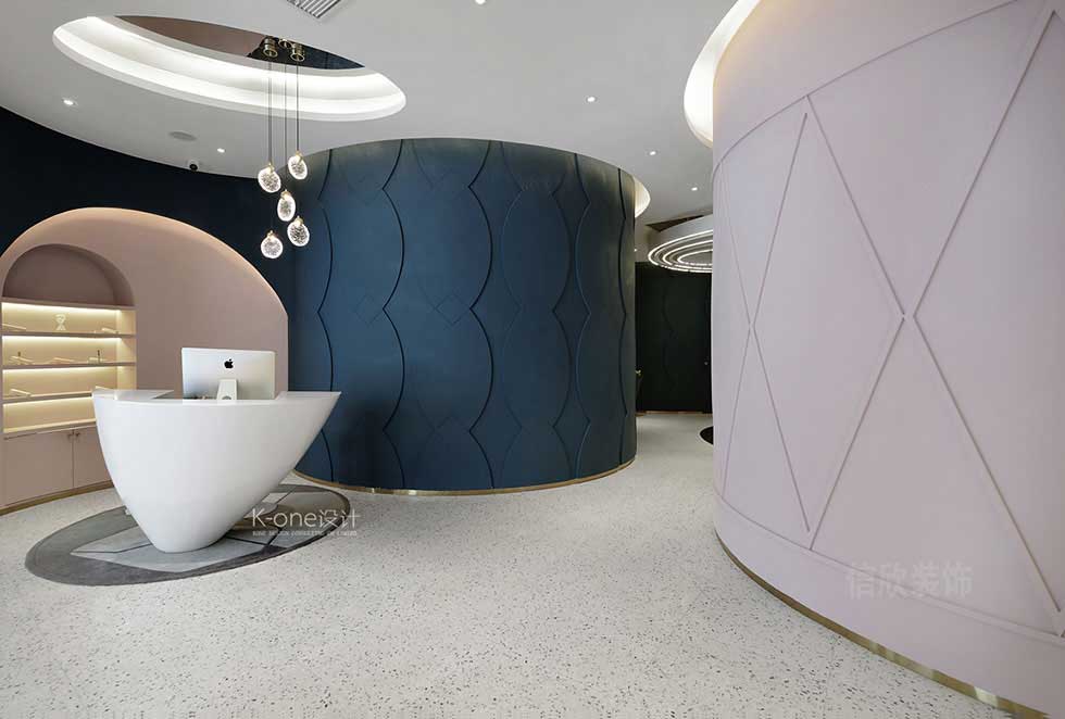 優雅的美容美發店裝修前臺裝修設計 優雅的美容美發店裝修前臺裝修設計