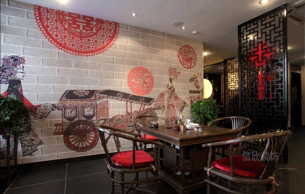 深圳養生館二樓茶室裝修設計 深圳養生館二樓茶室裝修設計