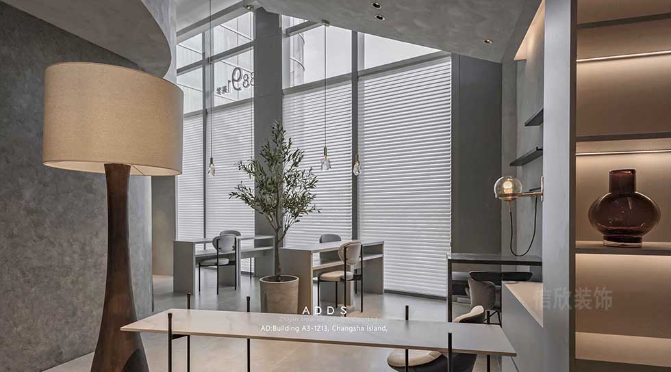 8891美學沙龍前廳裝修設計 8891美學沙龍前廳裝修設計