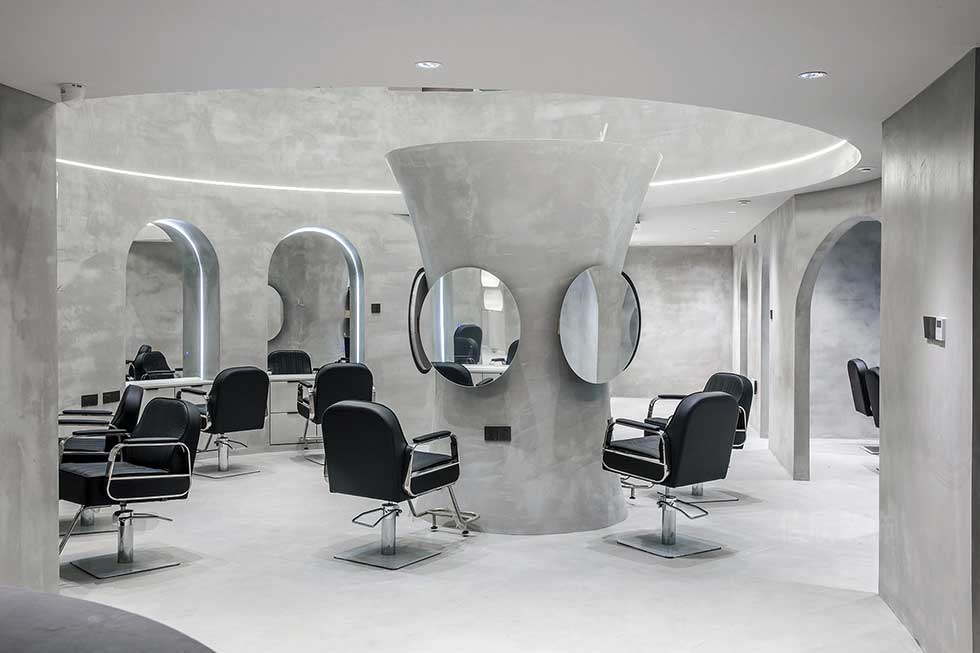 深圳南山高端美容美發(fā)店一層美發(fā)區(qū)裝修 深圳南山高端美容美發(fā)店一層美發(fā)區(qū)裝修