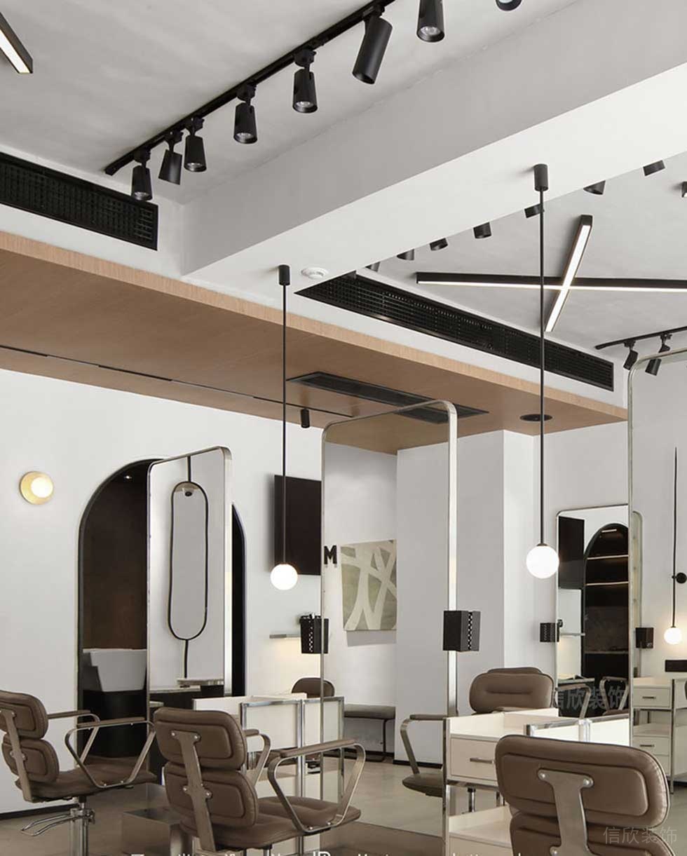 深圳福田美容美發SPA館一樓大廳裝修設計 深圳福田美容美發SPA館一樓大廳裝修設計